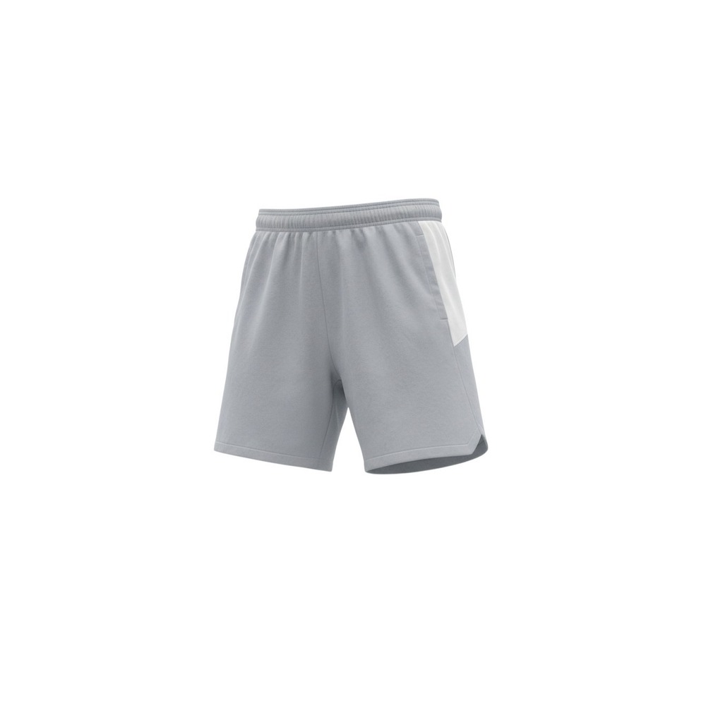 Under Armour Athletic Shorts Mens Medium Gray HeatGear Fitted 1345223-011